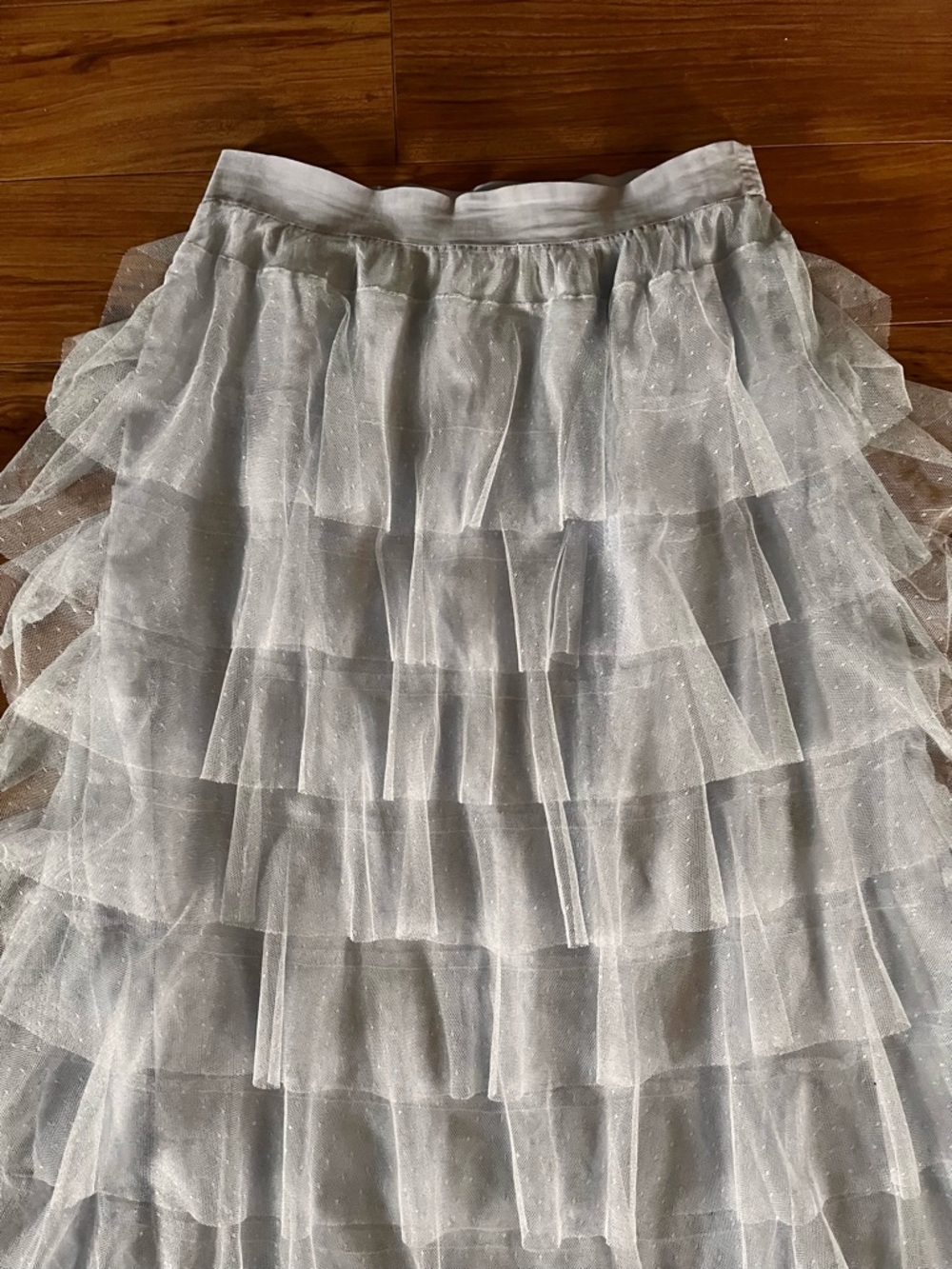 Anthropologie Ashley Tulle Midi Skirt Medium - Picture 4 of 16